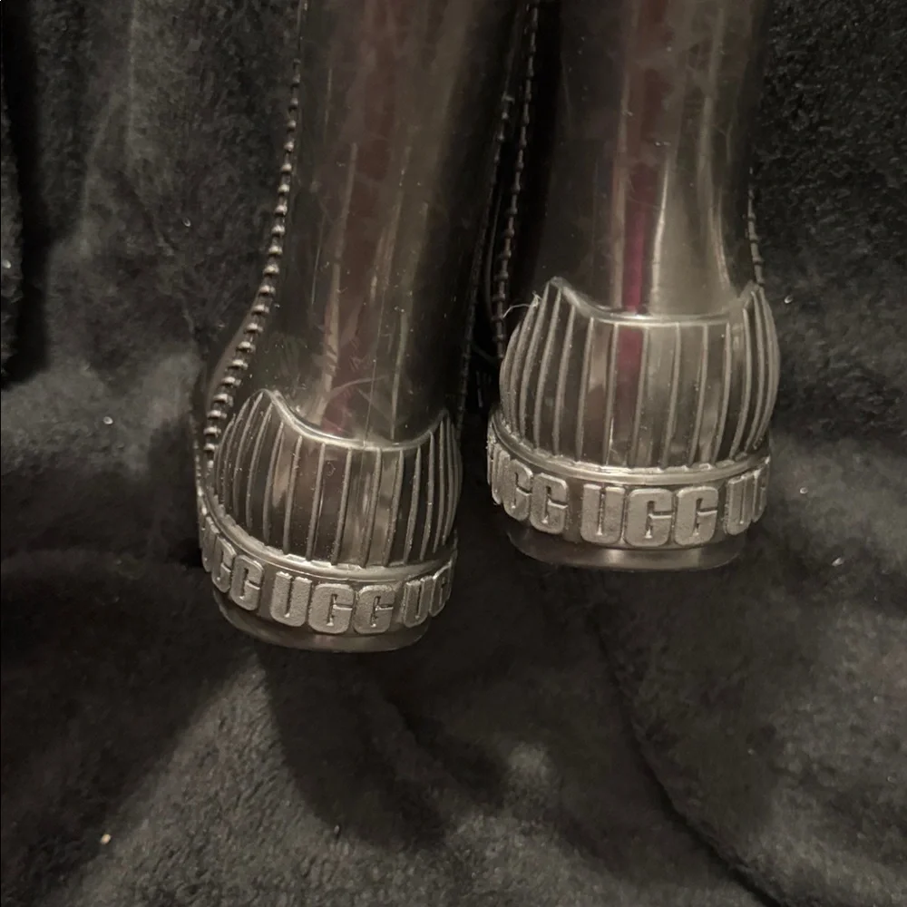 UGG Kids Black Rain Boots unisex-child K DrizlitaRain Boot